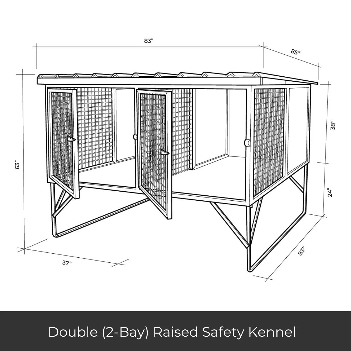 Raised Safety Kennel